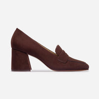 Nessa Block Heel Loafer