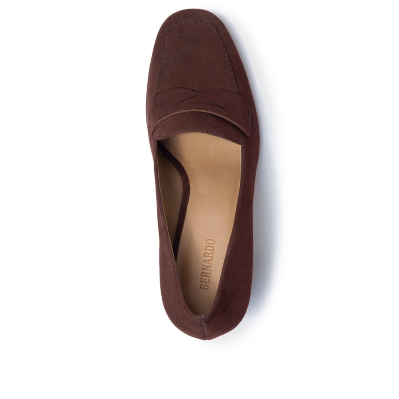 Nessa Block Heel Loafer
