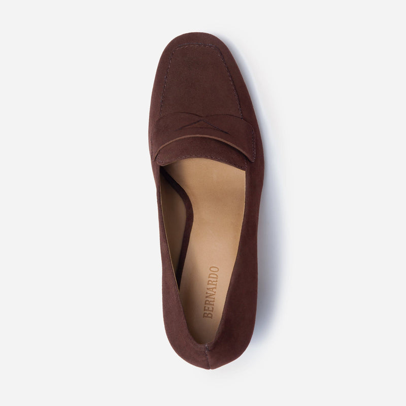Nessa Block Heel Loafer