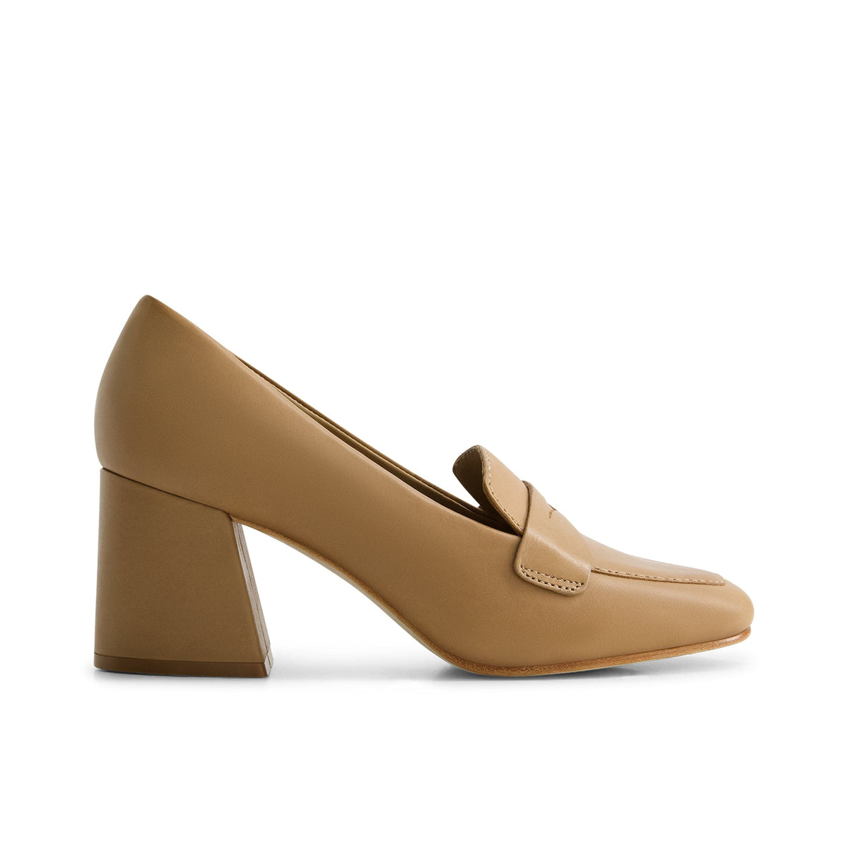 Nessa Block Heel Loafer