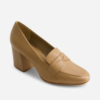 Nessa Block Heel Loafer