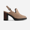 Neza Slingback - Sandstone Split Suede