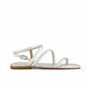 Odessa Sandal - Silver Metallic Antique Calf