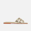 Oxford Woven Sandal - Champagne Antique Calf