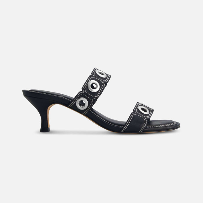 Patra Eyelet Heel Sandal