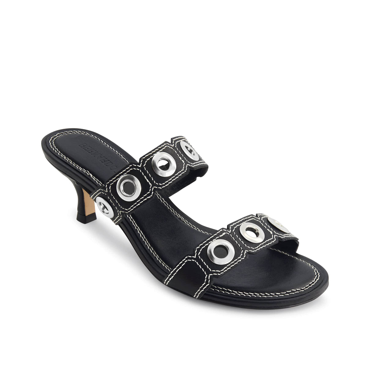 Patra Eyelet Heel Sandal