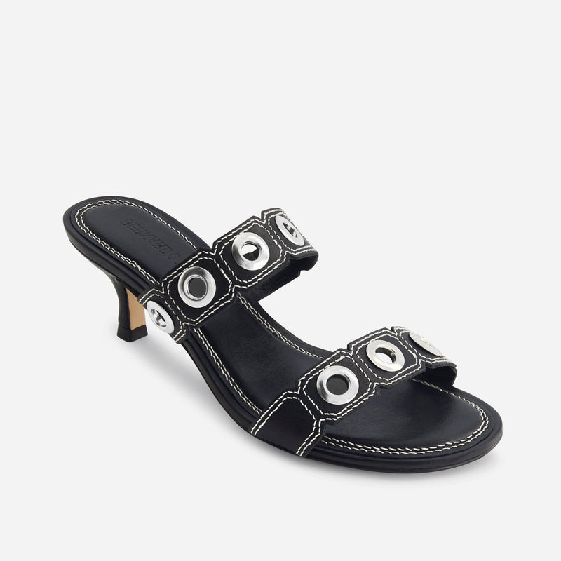 Patra Eyelet Heel Sandal