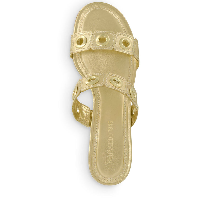 Patra Eyelet Heel Sandal