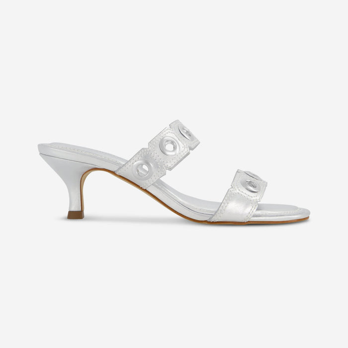 Patra Eyelet Heel Sandal