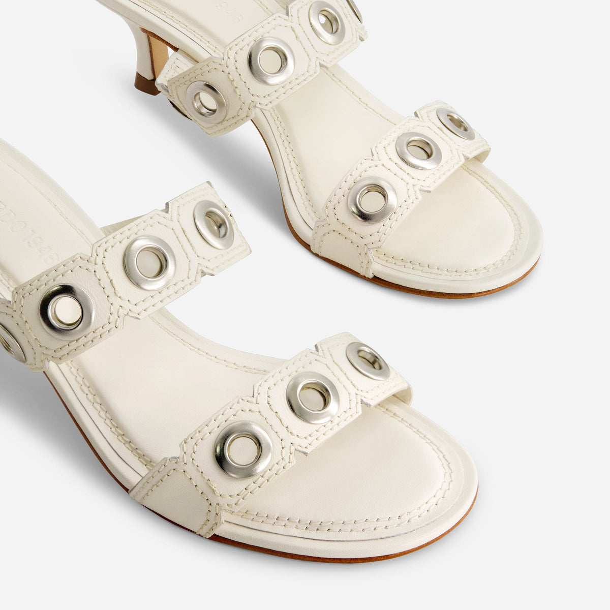 Patra Eyelet Heel Sandal