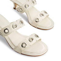 Patra Eyelet Heel Sandal