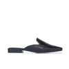 Penny Loafer Mule - Black Antique Calf