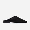 Porto Mule - Black Split Suede