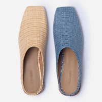 Porto Raffia Mule