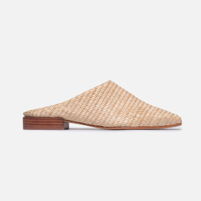 Porto Raffia Mule