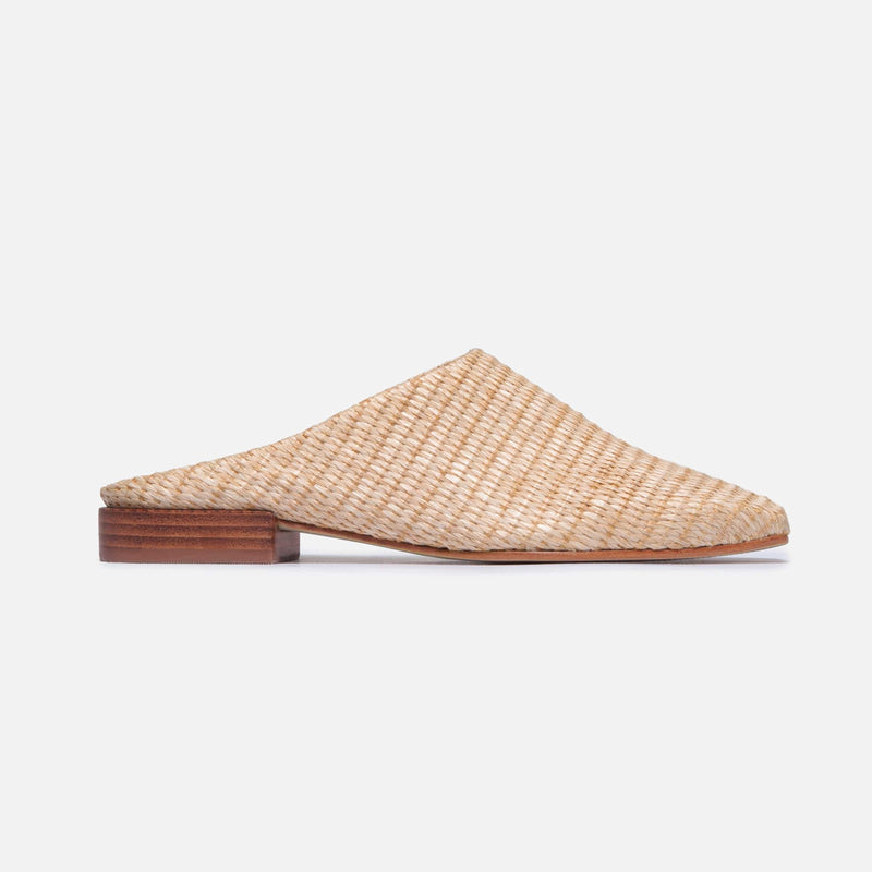 Porto Raffia Mule