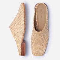 Porto Raffia Mule