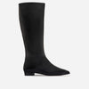 Ramona Riding Boot - Black Pull Up Calf