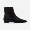Rema Ankle Bootie - Black Pull Up Calf
