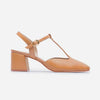 Romi T-Strap Pump - Butterscotch Glove Leather