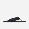 Salt Thong Sandal - Black Glove Leather