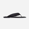 Salt Thong Sandal - Black Glove Leather