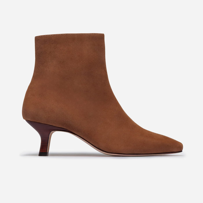 Sanya Kitten Heel Bootie