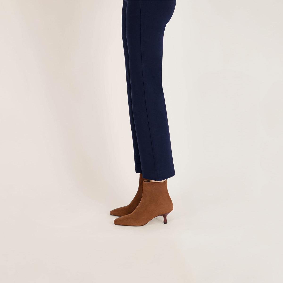 Sanya Kitten Heel Bootie