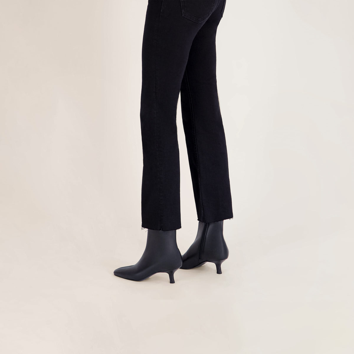 Sanya Kitten Heel Bootie