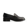 Tabitha Penny Loafer - Black Antique Calf 