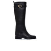 Tanner Riding Boot - Black Antique Calf 