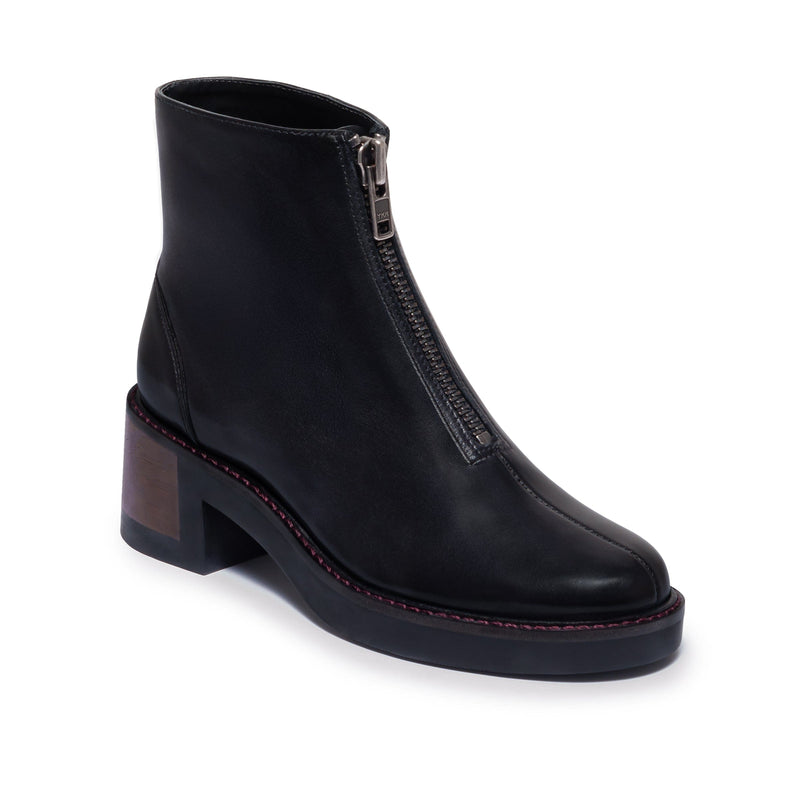 Tess Zip Front Ankle Boot