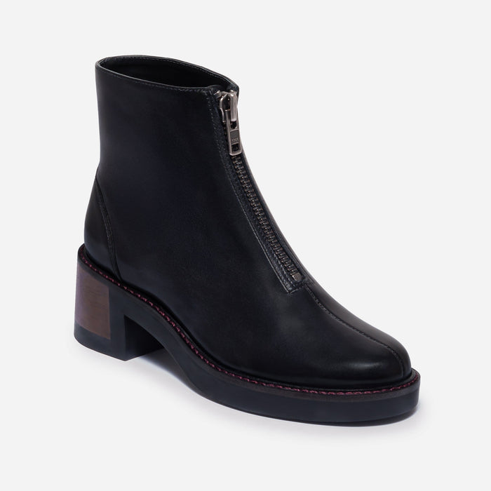 Tess Zip Front Ankle Boot