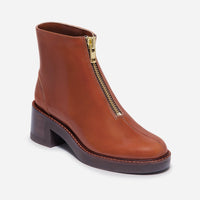 Tess Zip Front Ankle Boot