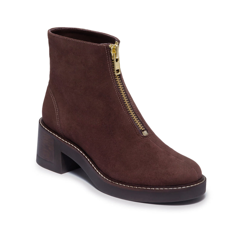 Tess Zip Front Ankle Boot