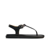 Tucson T-Strap Sandal - Black Glove Leather 