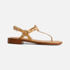 Tuni T-Strap Sandal - Dune Antique Calf