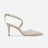 Yazmin Pointed-Toe Pump - Almond Flower Glove Leather