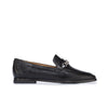 Zephyr Penny Loafer - Black Antique Calf 