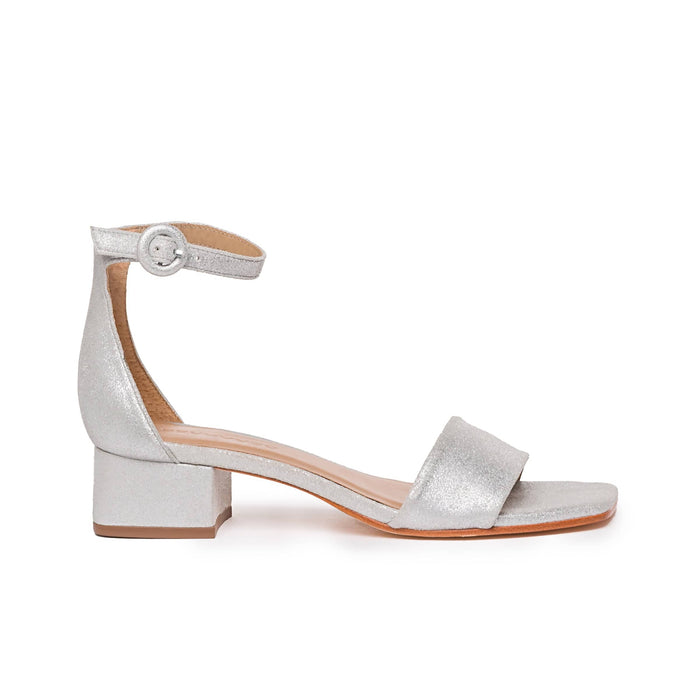 Jalena Low Heel Sandal