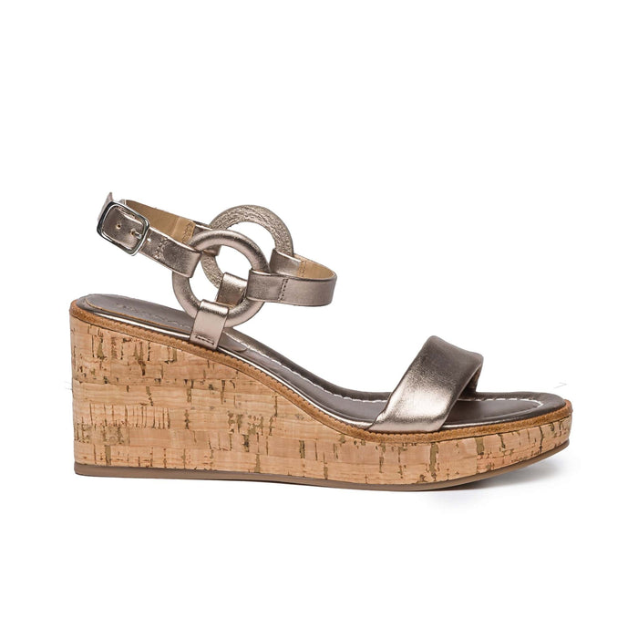 Kennedy Ankle Strap Wedge Sandal