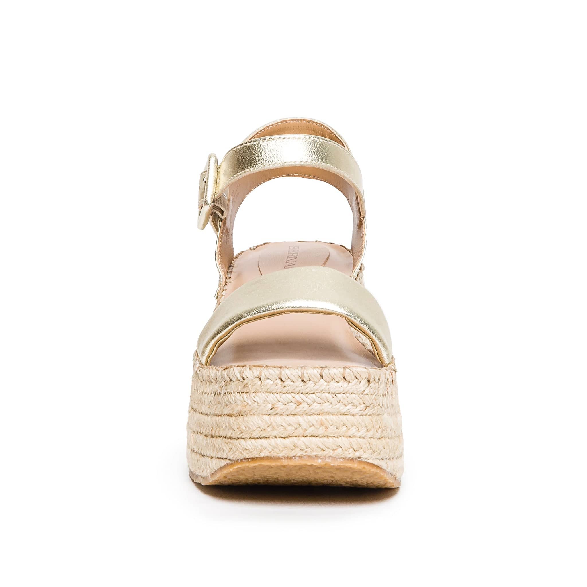 Rose shops gold flatform espadrilles