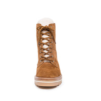 Selena Shearling Combat Boot