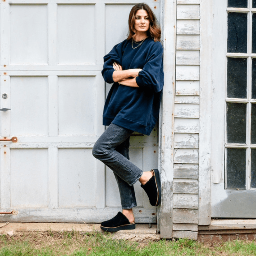 Phoebe Shearling Mule